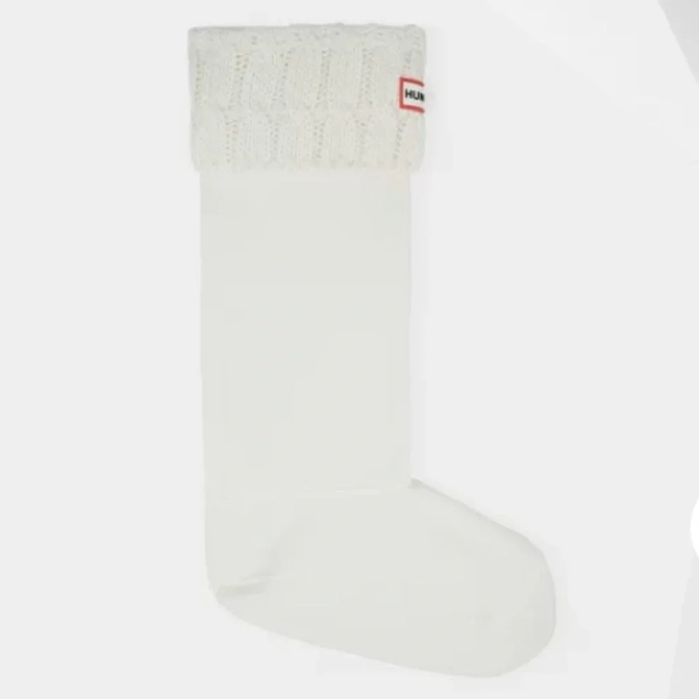 NWT Hunter Cable Knit Cuff Tall Boot Socks